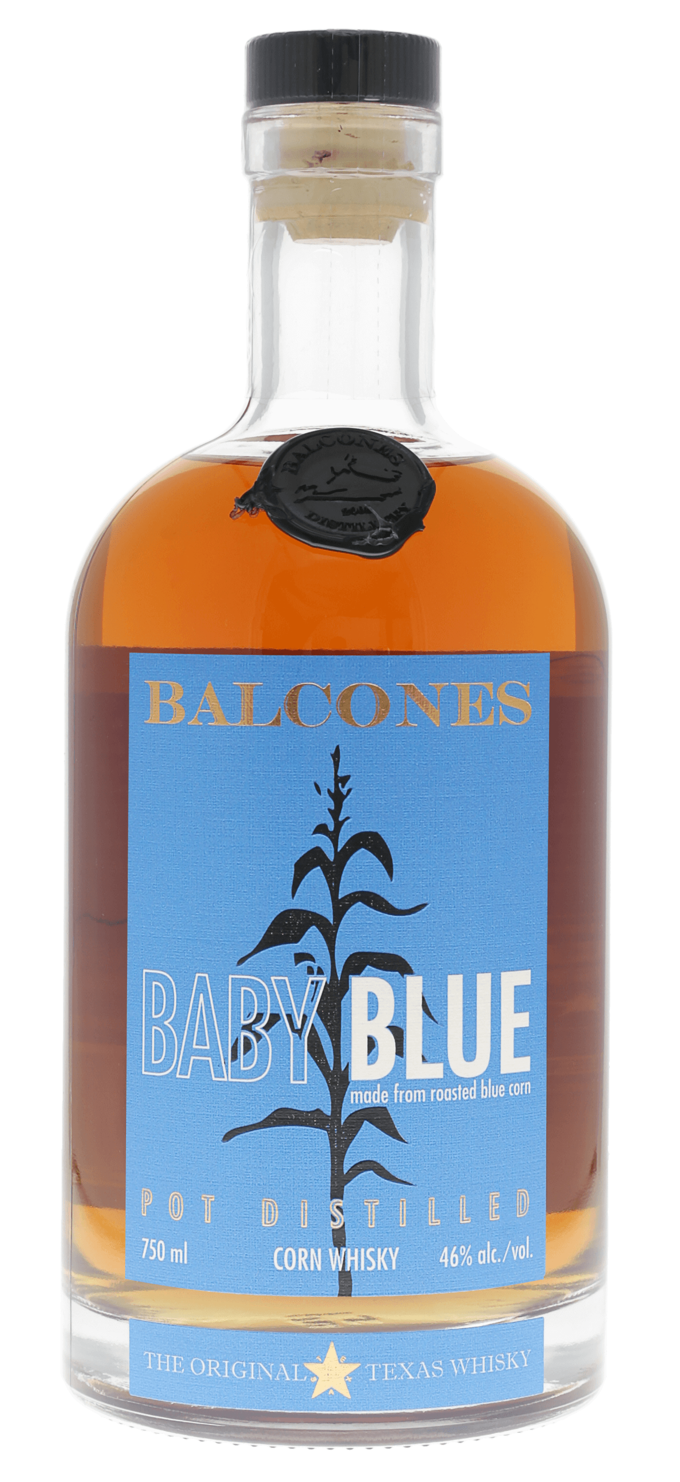 Balcones Baby Blue Pot Distilled Corn Whiskey