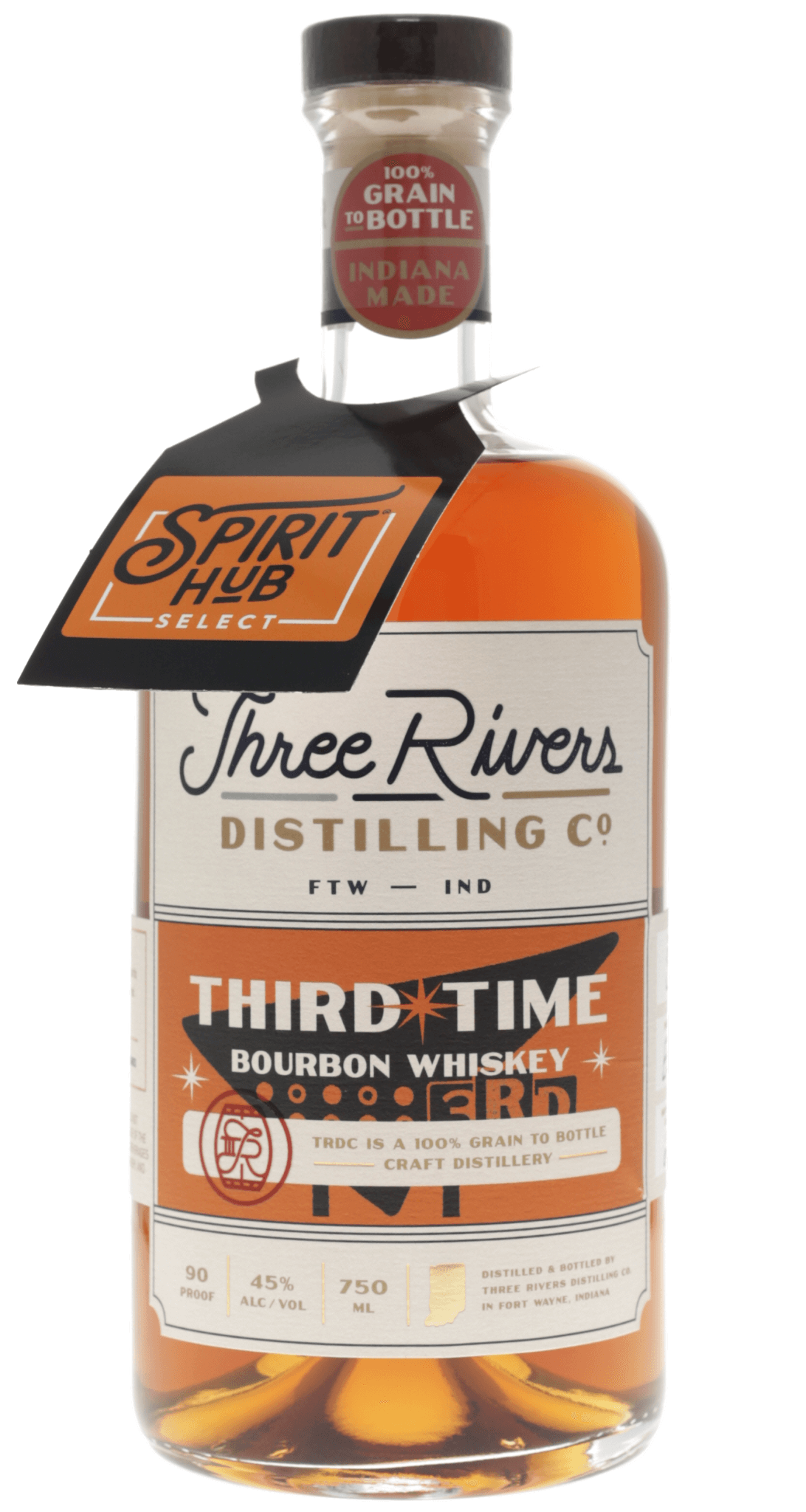 Spirit Hub Select Single Barrel Third Time Bourbon