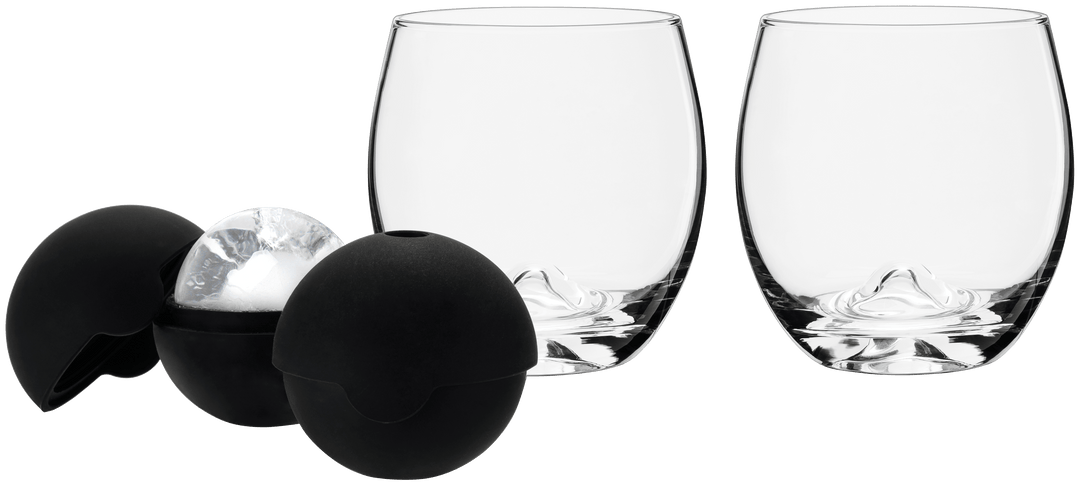 Glacier Ice Sphere Molds Set of 4