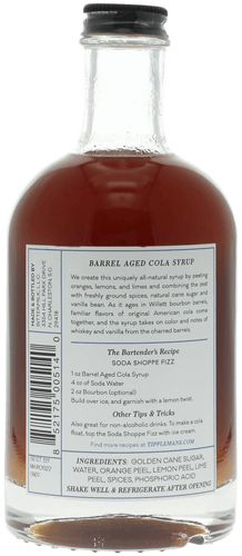 Barrel Aged Cola Syrup – Spirit Hub
