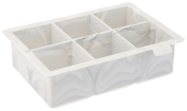 True Marble Ice Cube Tray - Extra Large Square Ice Cube Trays