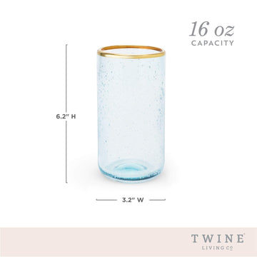 BUBBLE GLASS TUMBLER