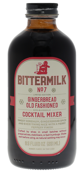 Bittermilk No.1 Bourbon Barrel Aged Old Fashioned Cocktail Mixer - 8.5 fl oz bottle